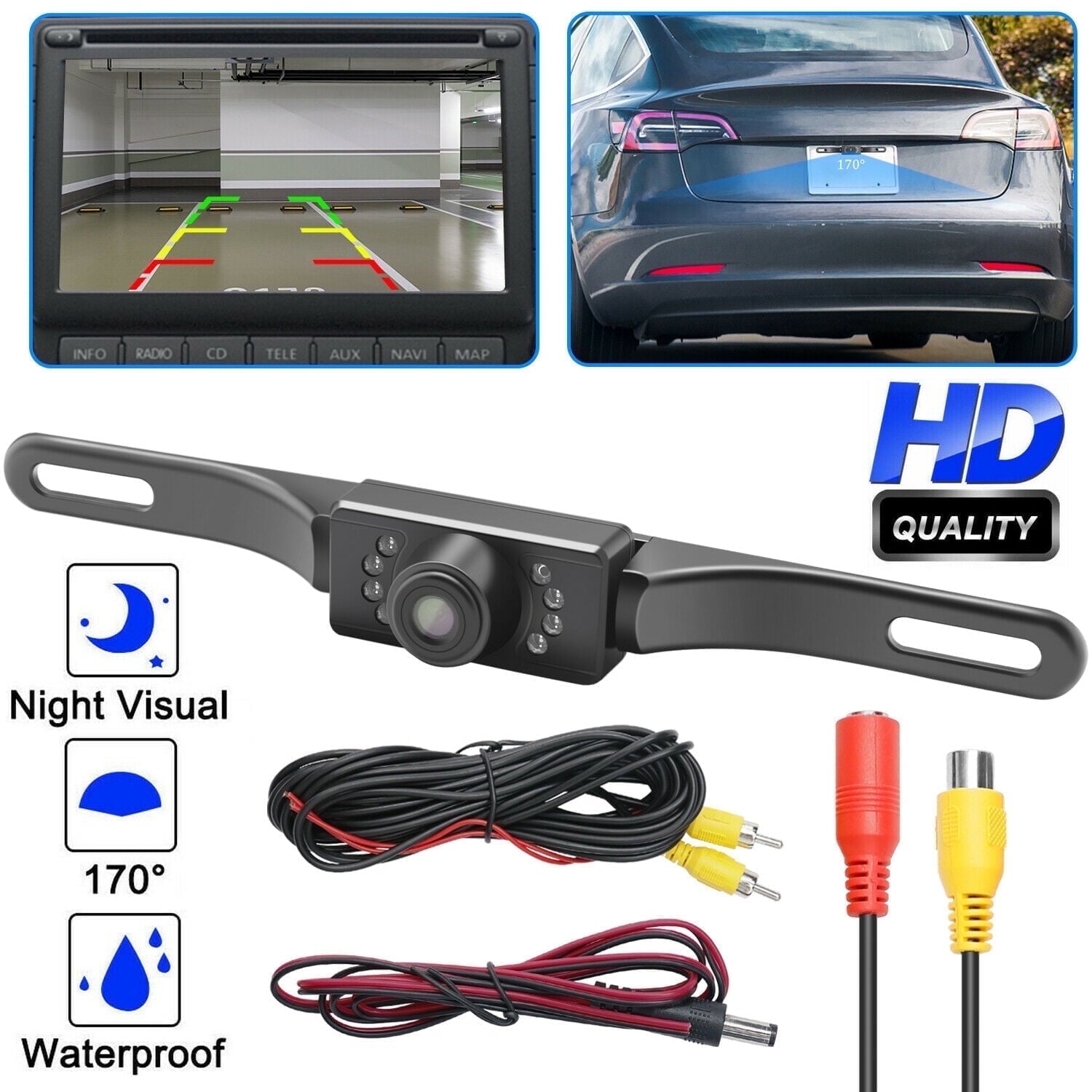Safety & Security — universal backup camera