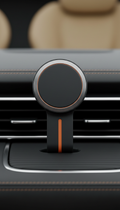 Magnetic Car Phone Mount — 360° Swivel Dashboard & Windshield Holder for iPhone & Android
