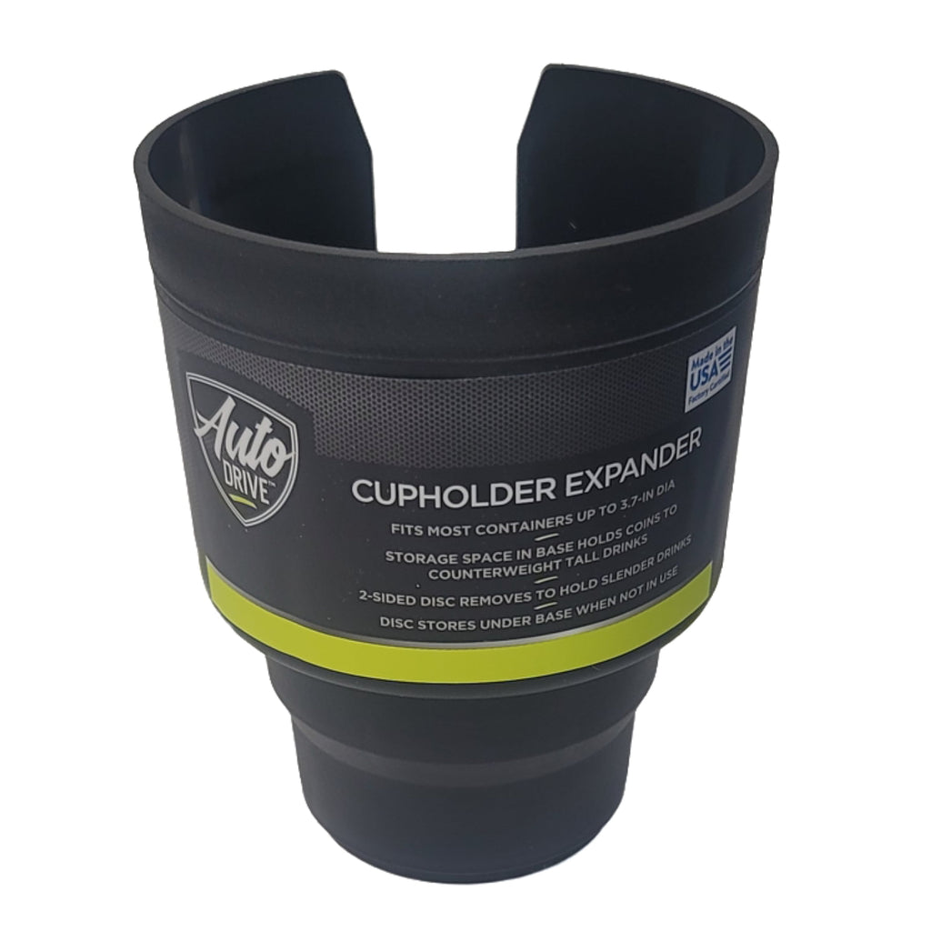 Car Cup Holder Expander — Universal Insert for Large Bottles & Travel Mugs