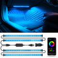LED USB Car Interior Reading Light — Flexible Touch Dimmer, No Wiring Needed