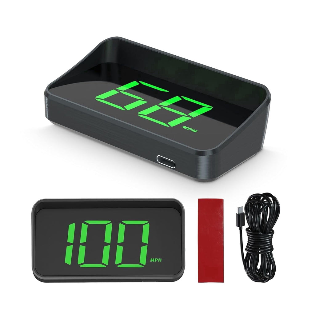 HUD speed display unit compact size