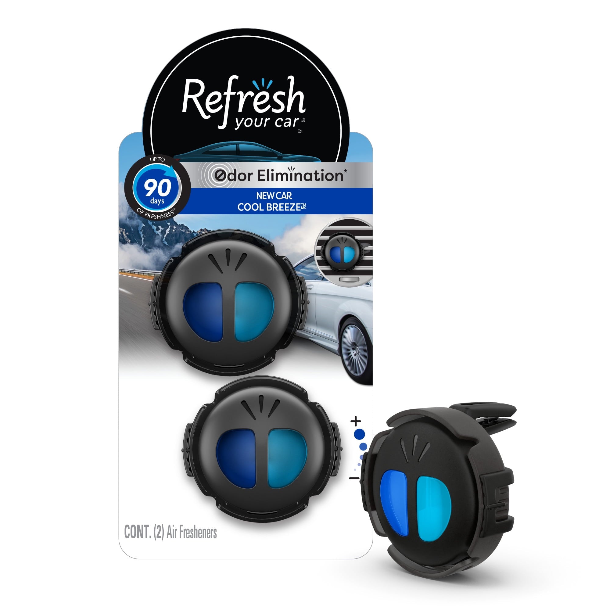 Mini car vent diffuser air freshener