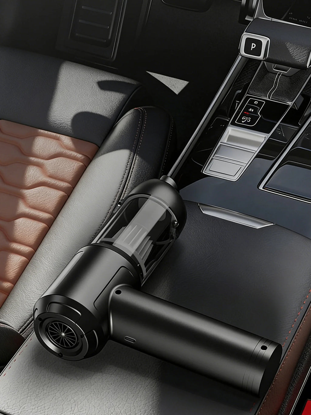 Mini High-Power Car Vacuum — Instant Suction, No Backflow, Home & Auto