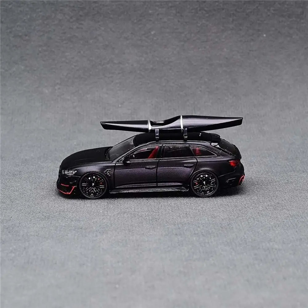 1:64 Scale Model Car Roof Travel Off-road Series Bicycle Kayak 1/64 Car Roof Accessories Miniatures Plastic