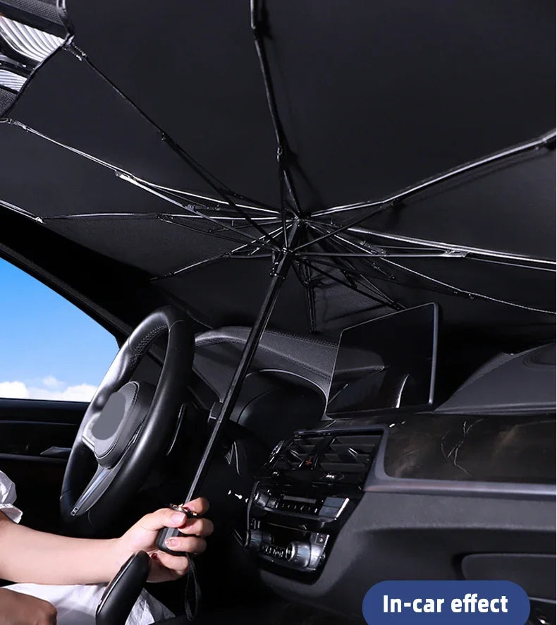 New-Style Windshield Parasol Sun Shade — UV Interior Protection