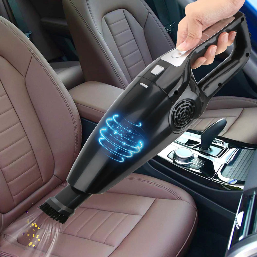 Wet & Dry Car Vacuum — 12V 120W Powerful Handheld, Auto & Home