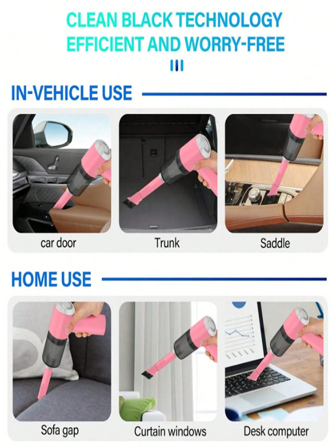 12v Portable Car Vacuum Cleaner
