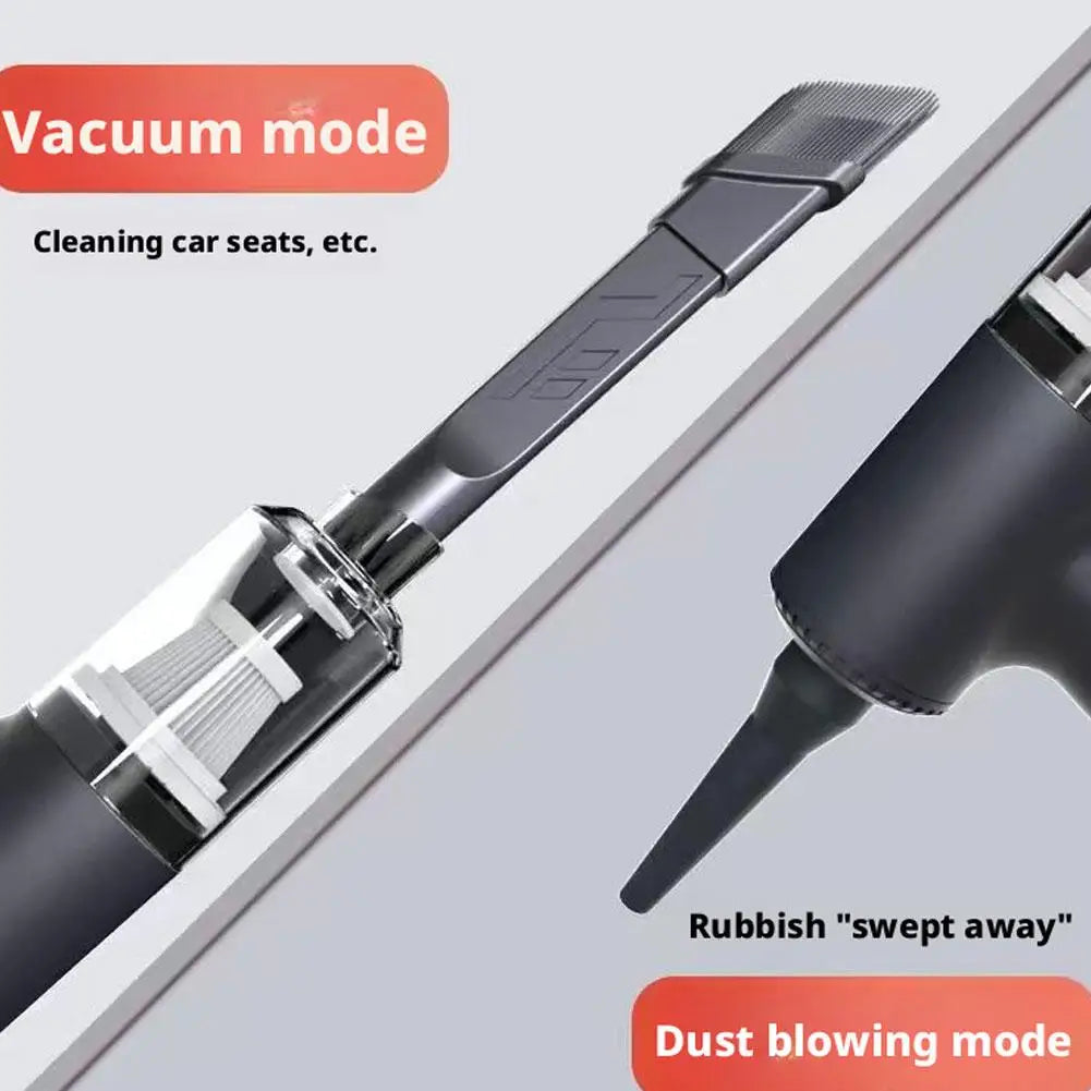 Multi-Surface Car Vacuum — Compact Portable, Home & Vehicle Use