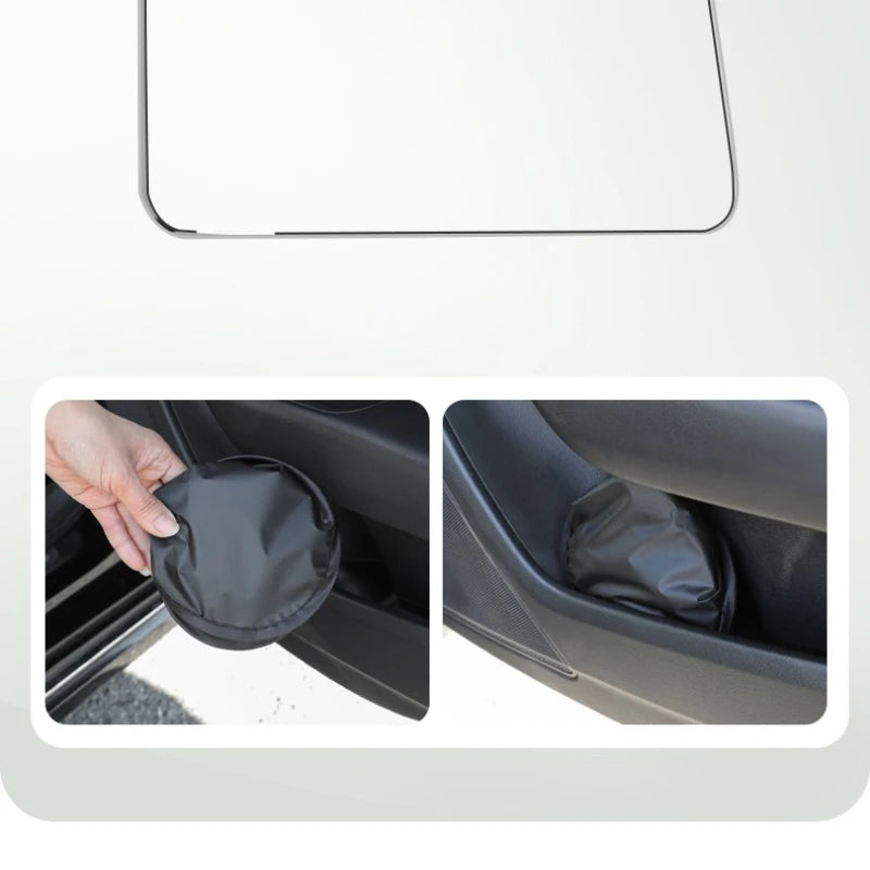 Static Cling Car Side Window Sun Shade — Traceless, UV & Heat Block