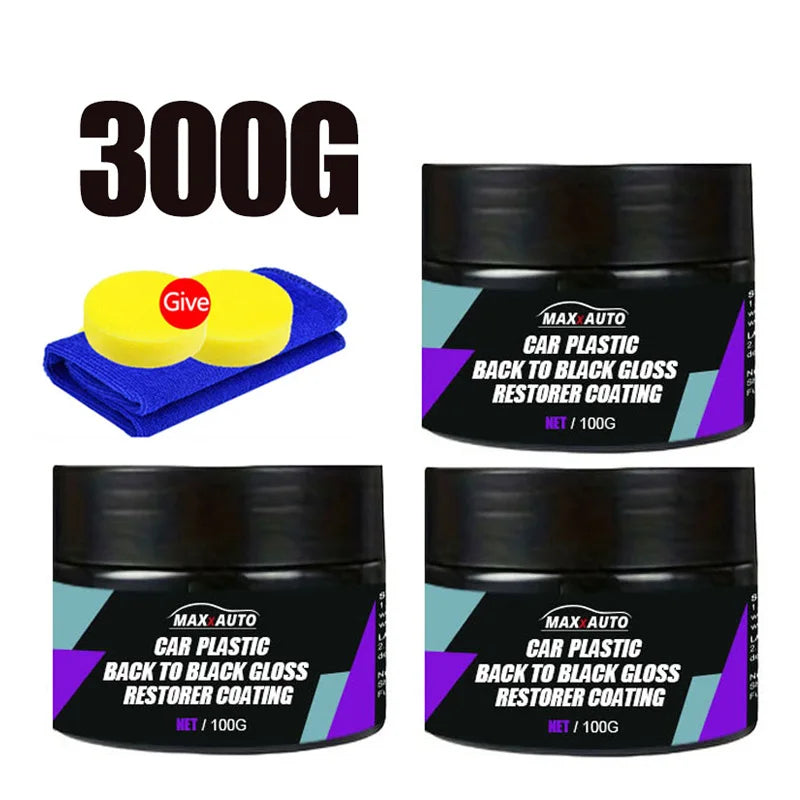 Trim & Plastic Restorer — Back to Black Gloss, Interior & Exterior Renewal