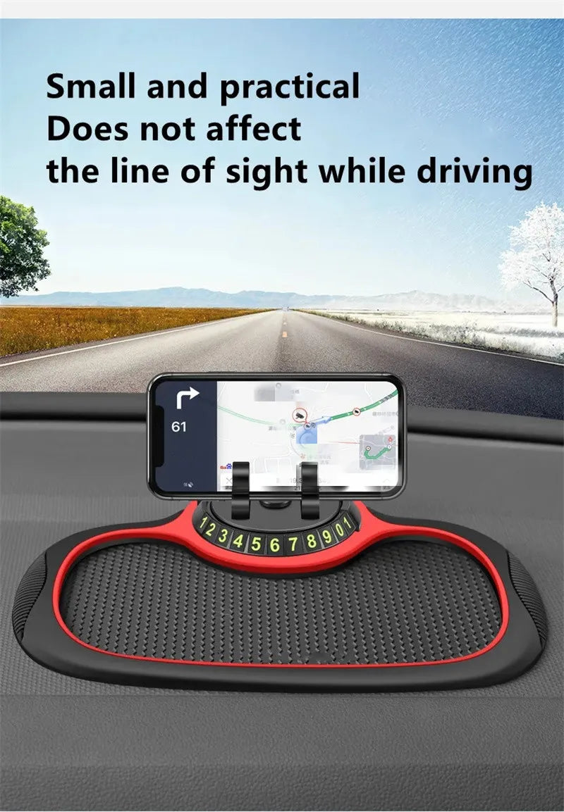 MultiFunction Car Anti-Slip Mat Auto Phone Holder Non Slip Sticky Anti Slide Mobile Phone Mount Silicone Dashboard Car Pad Mat