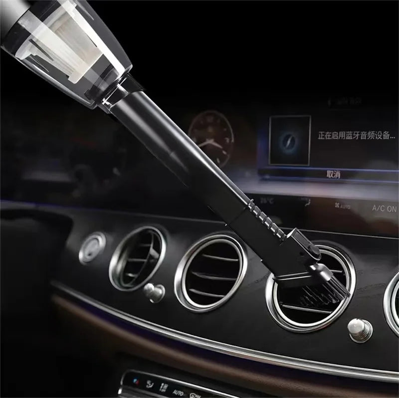 Portable Pump Car Vacuum — Multi-Purpose Compact Handheld Cleaner