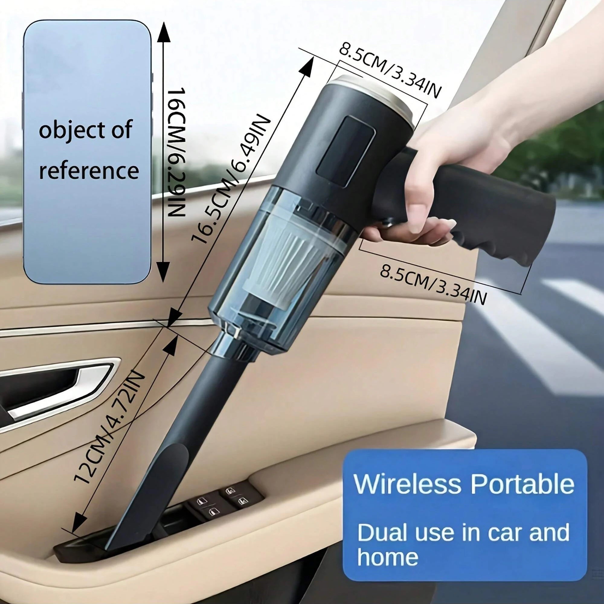 12v Portable Car Vacuum Cleaner