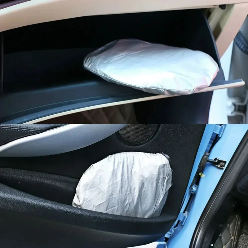 Car Windshield Sun Shade — Anti-UV Visor Cover, Foldable Parasol