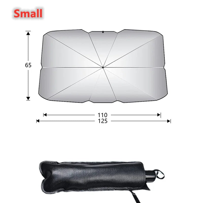 New-Style Windshield Parasol Sun Shade — UV Interior Protection