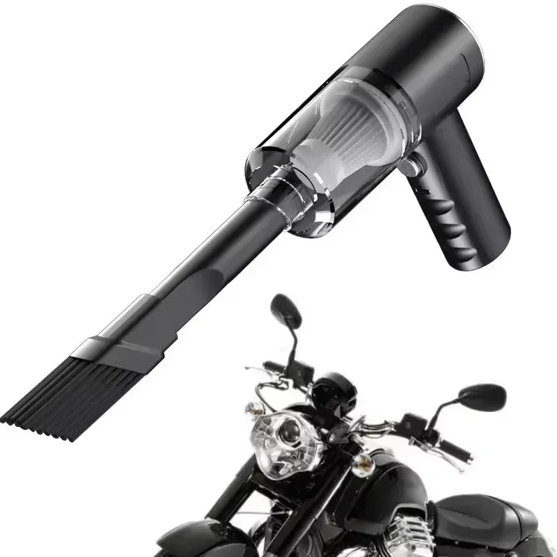 USB-Charged Car & ATV Vacuum — High Power Auto Cleaning