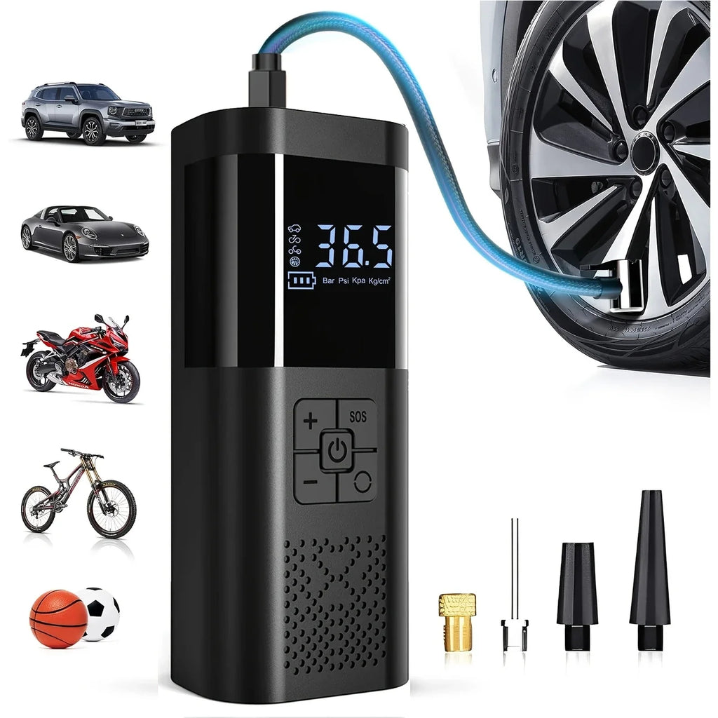 Portable Digital Tire Inflator cordless air compressor