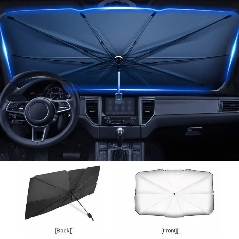 New-Style Windshield Parasol Sun Shade — UV Interior Protection
