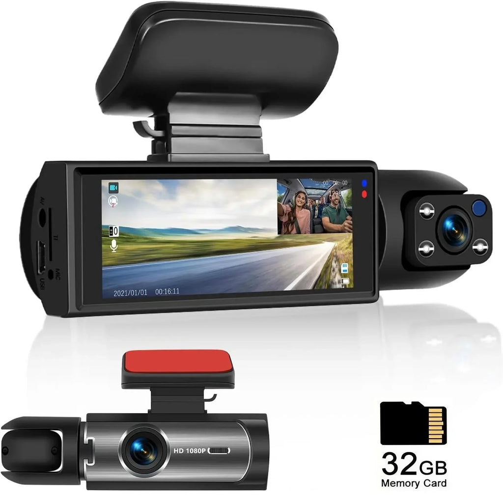 Dash Camera 1080P Full HD with Night Vision - front view