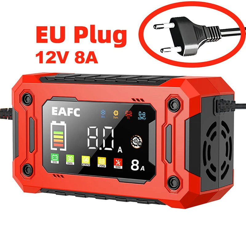 Portable Car Jump Starter/Battery charger 15A/8A — Pocket-Sized  Power Bank