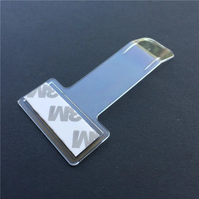 Custom Logo Plastic Car Styling Parking Ticket Holder Car Fastener Card Holder Mounting Fastener Organizer Windshield Sticker