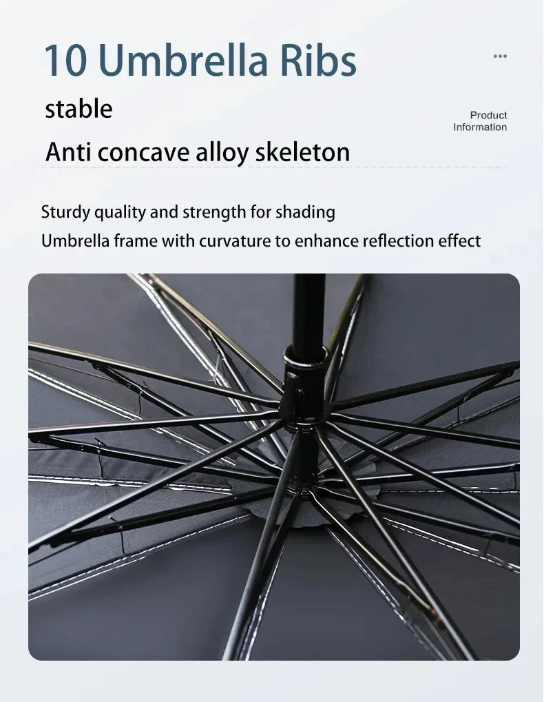 Classic Car Windshield Parasol — Interior Sun Shade, UV Protection