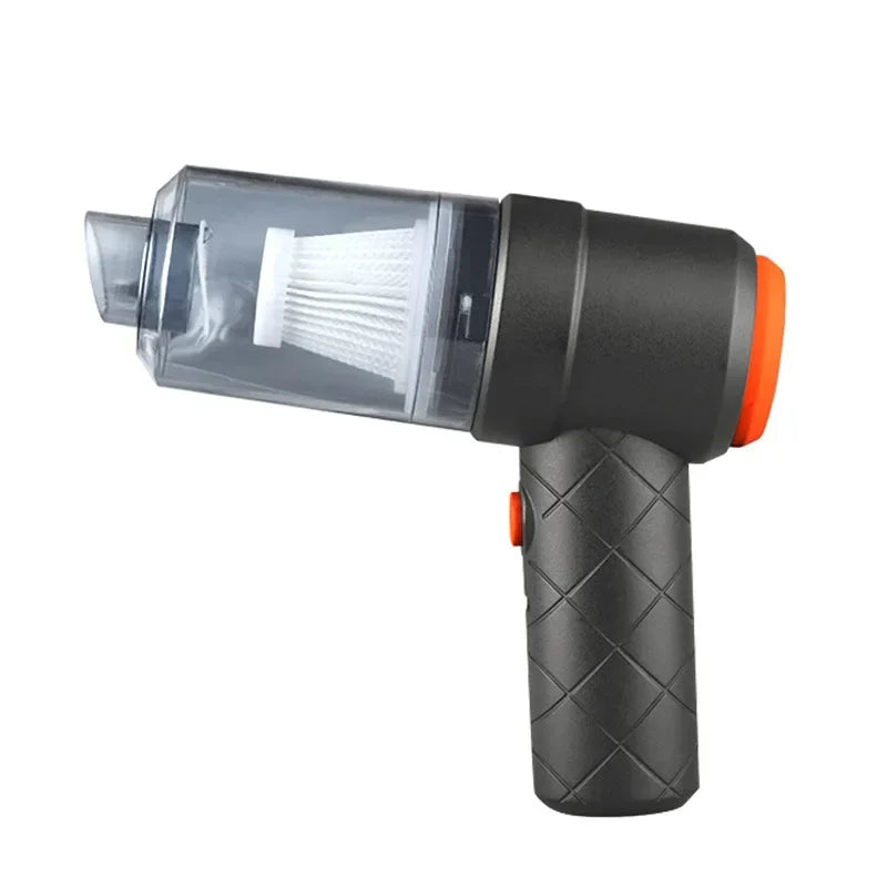 Cordless Mini Car Vacuum — Strong Suction & Blower, Home & Pet Hair