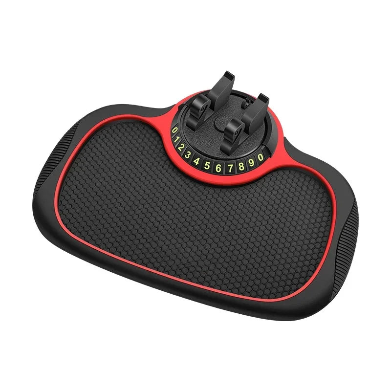 Anti-Slip Dashboard Phone Mat — Nano Grip, No Suction Cups Needed