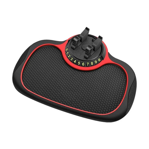 Anti-Slip Dashboard Phone Mat — Nano Grip, No Suction Cups Needed