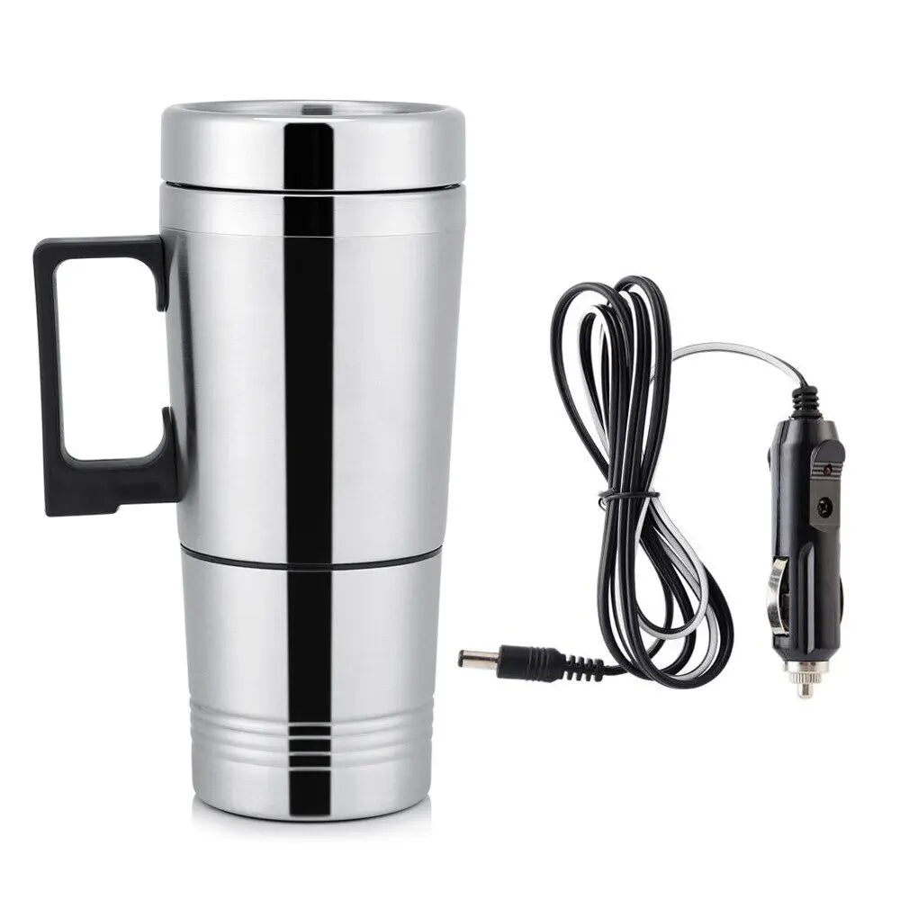 12V Car Travel Kettle — Boil Water on the Road