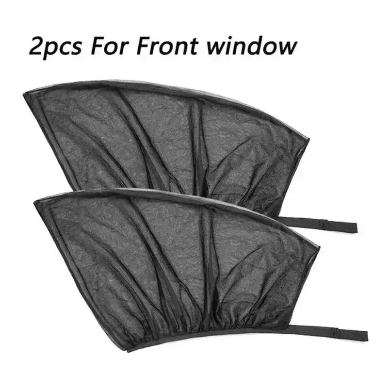 Privacy Sun Curtain Shade — Front Windshield Umbrella Style, Summer Protection