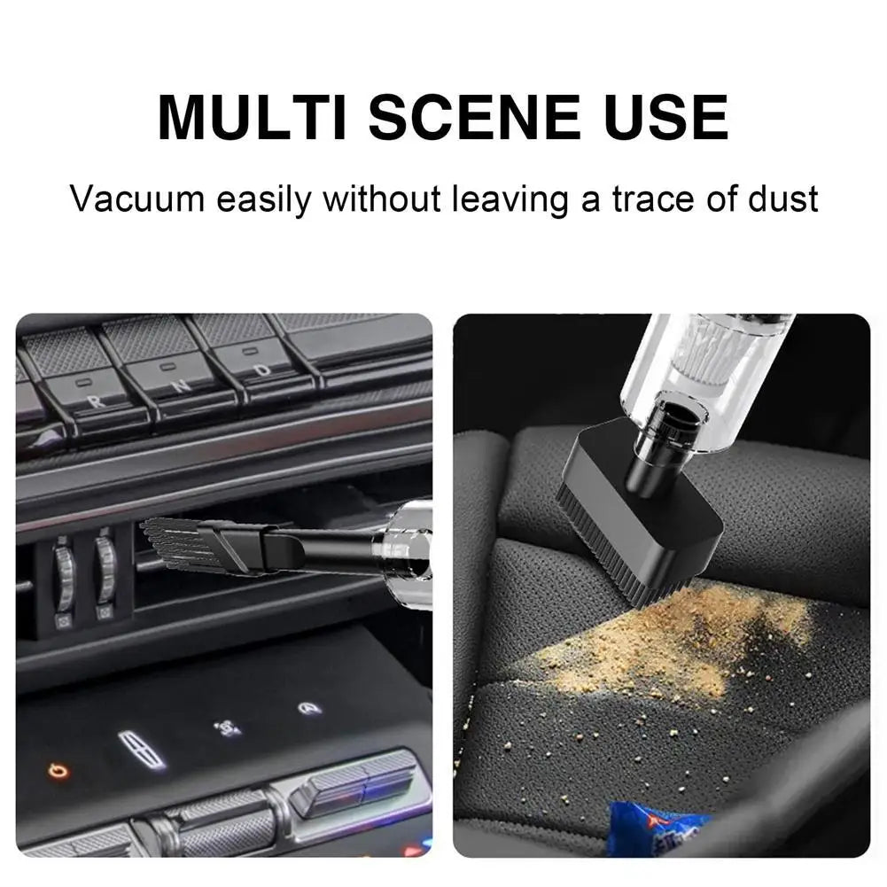 Multi-Surface Car Vacuum — Compact Portable, Home & Vehicle Use