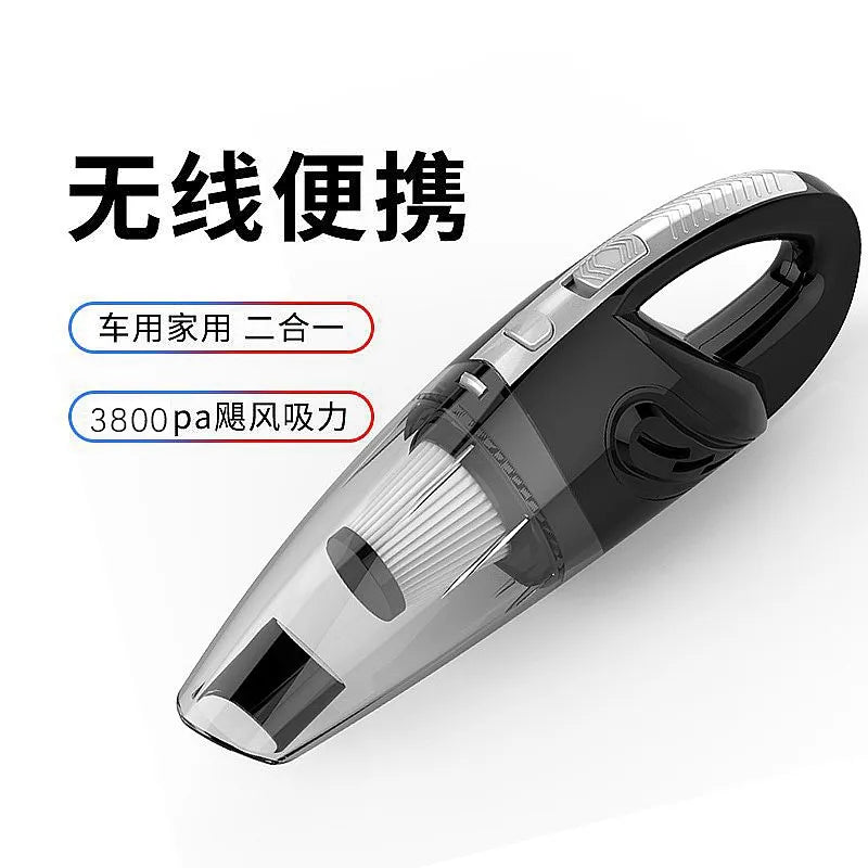 Car Vacuum Cleaner - cleaning car seat in use
