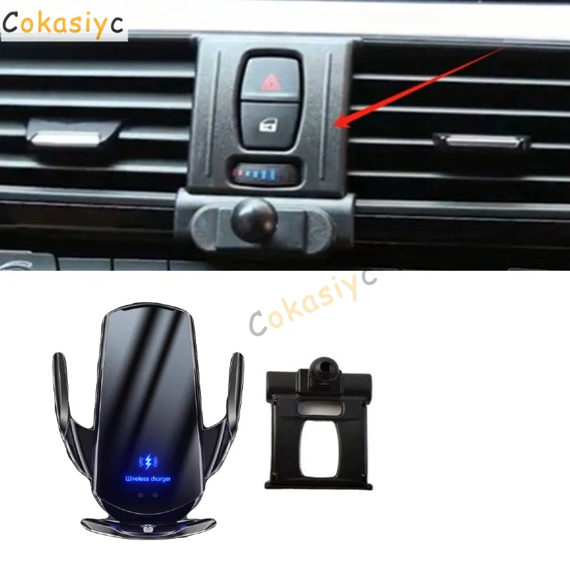 Wireless Car Charger Mount - vent attachment detail
