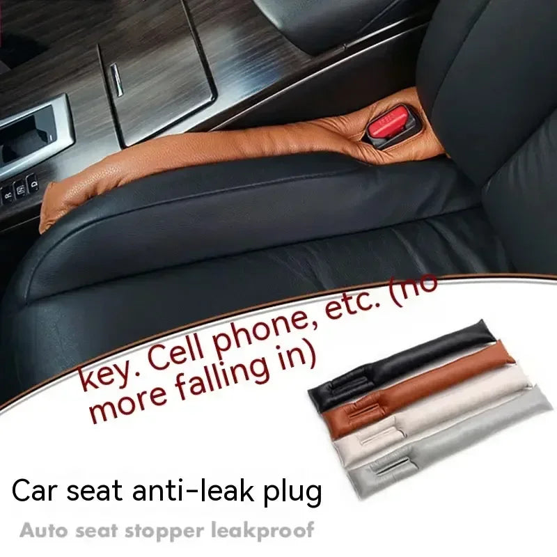 Travel Car Seat Gap Filler Soft Car Styling Padding Leather Leak Pad Plug Spacer Car Accessories Interior Car Organizer Hot Sale