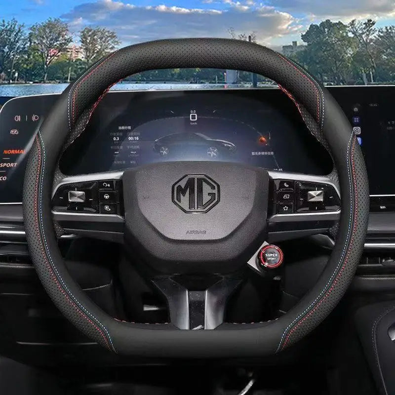 Steering Wheel Cover - texture close-up detail