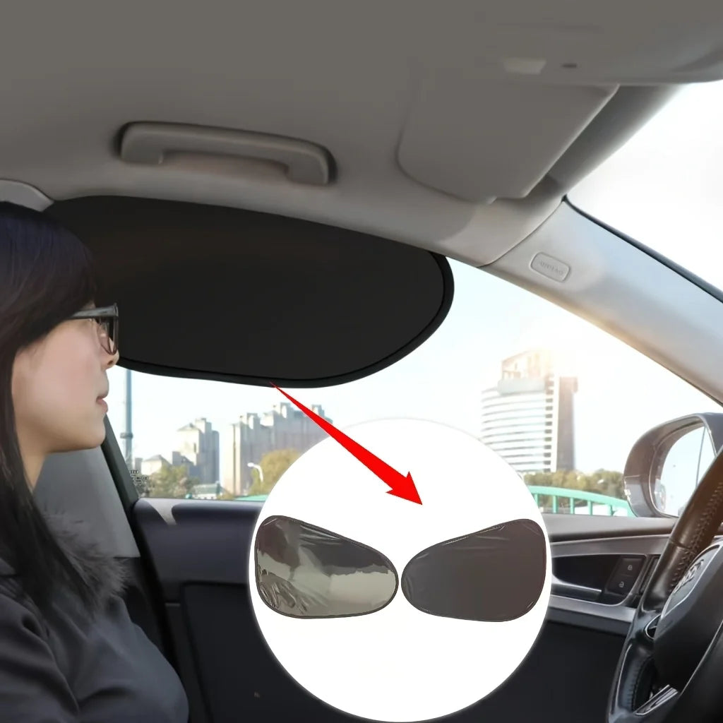 Static Cling Car Side Window Sun Shade — Traceless, UV & Heat Block