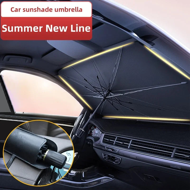 New-Style Windshield Parasol Sun Shade — UV Interior Protection