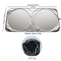 Car Windshield Sun Shade — Anti-UV Visor Cover, Foldable Parasol