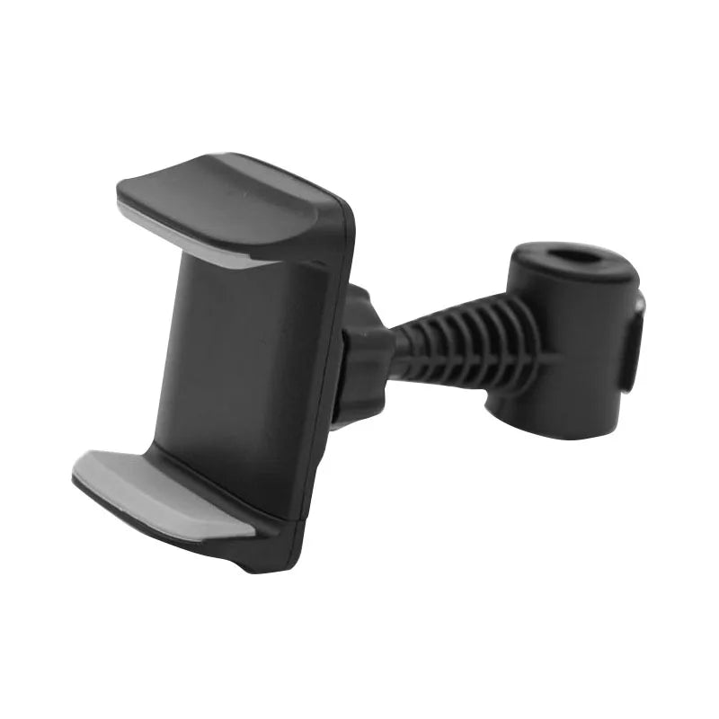 2023 New Universal Car Back Seat Headrest Support Bracket Adjustable 360 Degree Rotating IPad Mobile Phone Black Bracket In Car