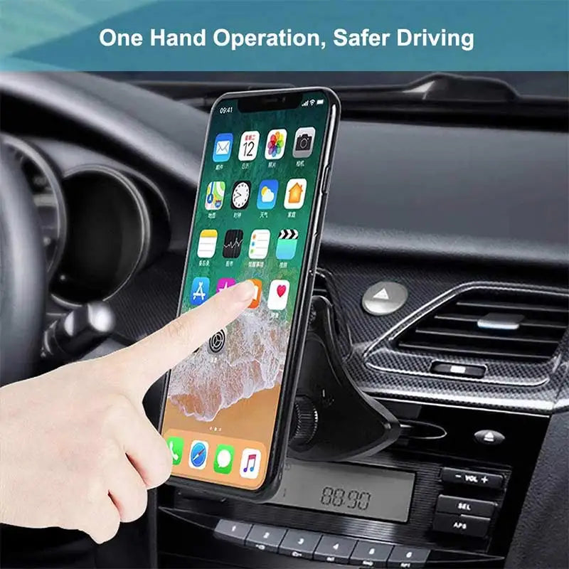 360º Magnetic Car CD Slot Air Outlet Mount Holder Cradle For iPhone 13 12 11 Pro Max Huawei Xiaomi 12s Ultra 12x Cell Phone GPS