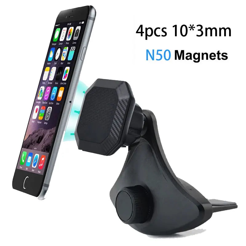 360º Magnetic Car CD Slot Air Outlet Mount Holder Cradle For iPhone 13 12 11 Pro Max Huawei Xiaomi 12s Ultra 12x Cell Phone GPS
