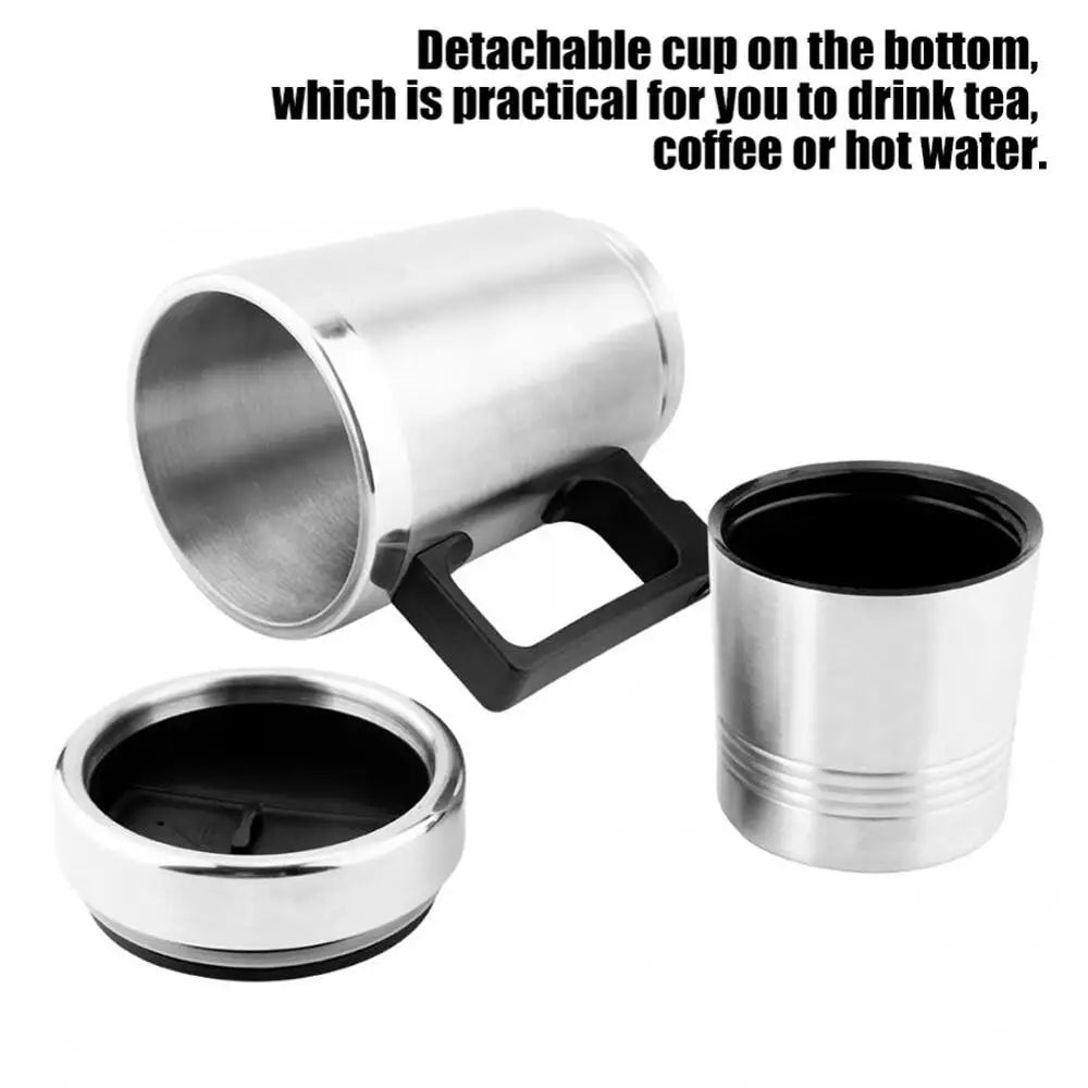 12V Car Travel Kettle — Boil Water on the Road