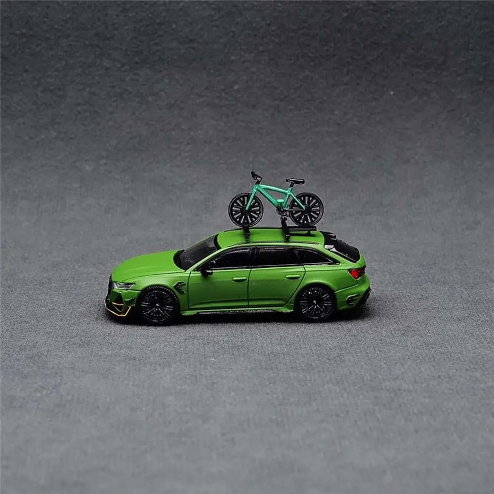 1:64 Scale Model Car Roof Travel Off-road Series Bicycle Kayak 1/64 Car Roof Accessories Miniatures Plastic