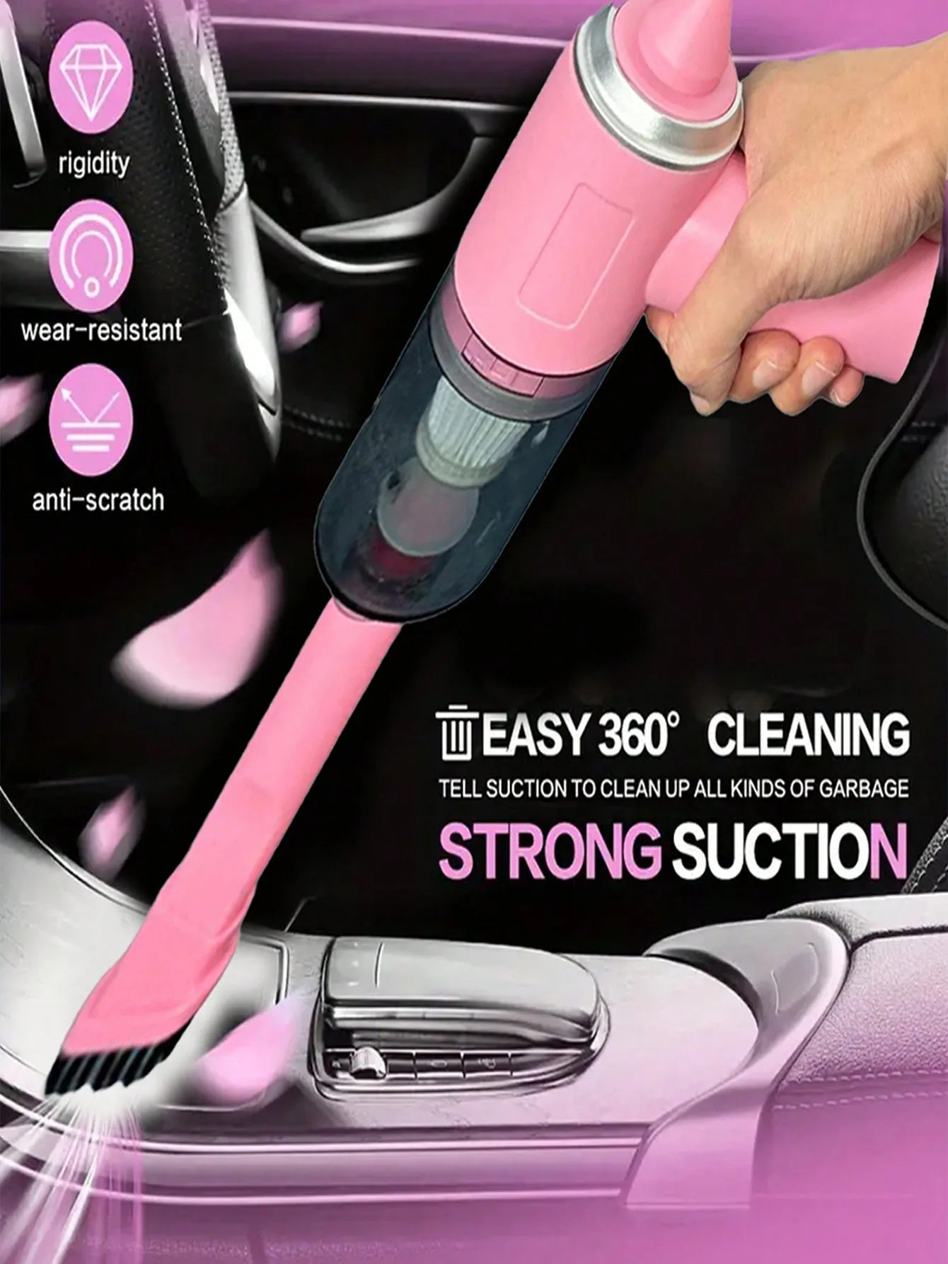 12v Portable Car Vacuum Cleaner