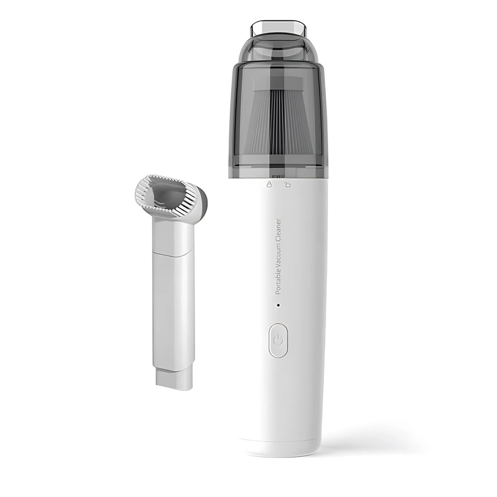 Rechargeable Mini Car Vacuum — Powerful Suction, USB Charging