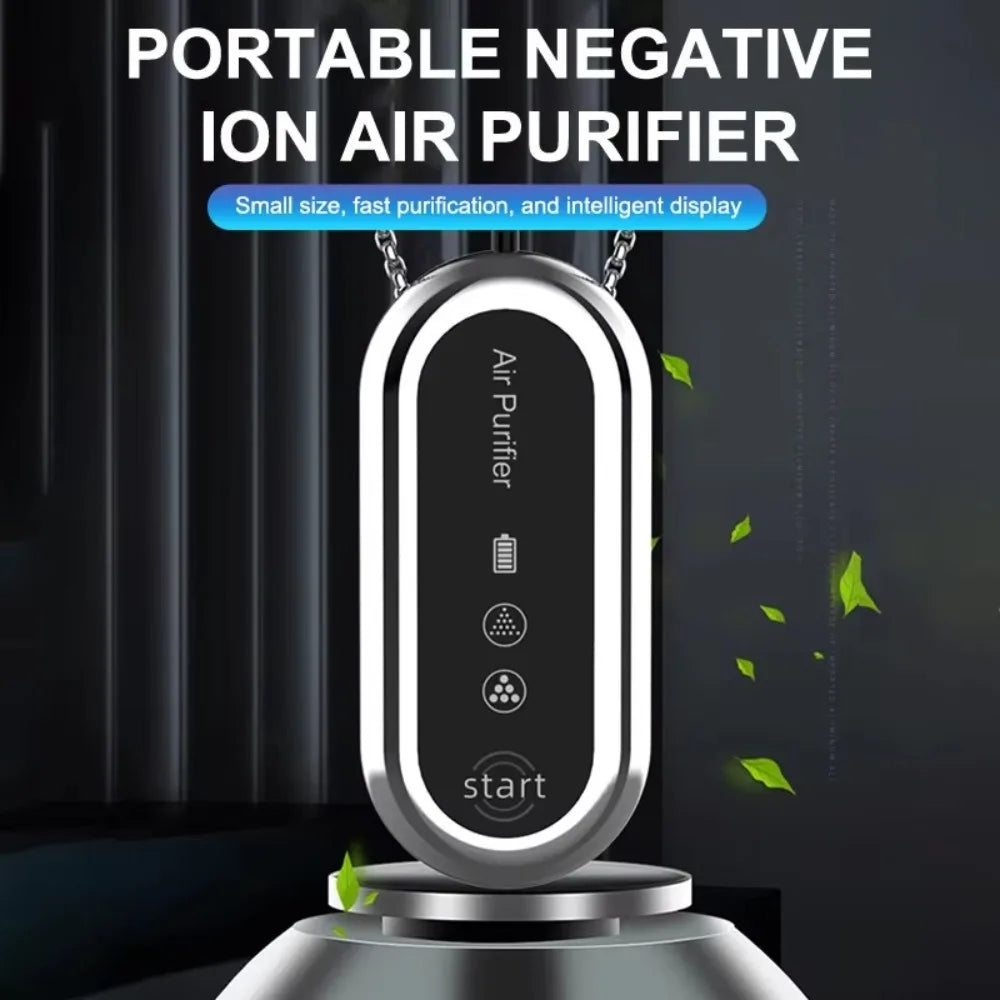 Car Air Purifier - scent refill cartridges shown
