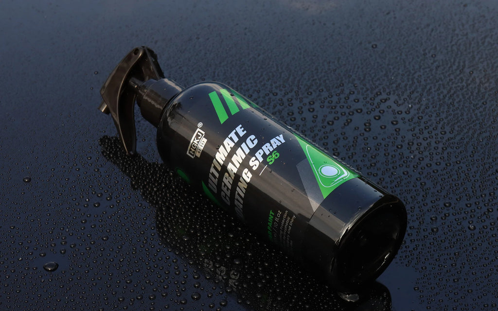 HGKJ S6 Ultimate Ceramic Coating Spray Hydrophobic High Gloss Paint Protection 9H Nano Top Long Lasting Wax Car Care Detail