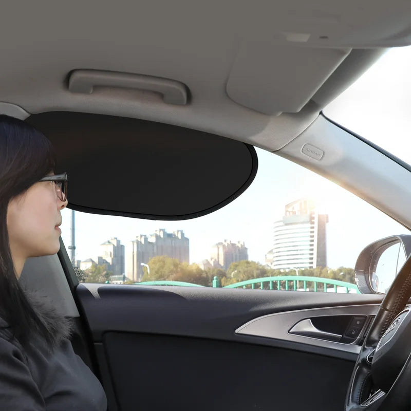 Static Cling Car Side Window Sun Shade — Traceless, UV & Heat Block