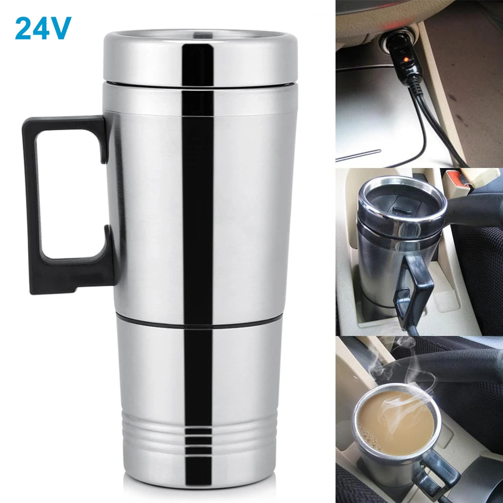 12V Car Travel Kettle — Boil Water on the Road
